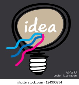 idea light bulb