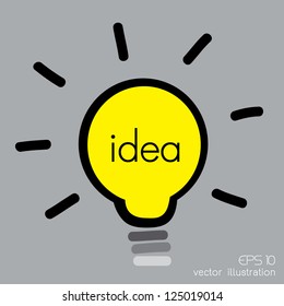 idea light bulb