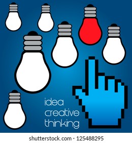 idea light bulb