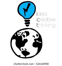 idea light bulb
