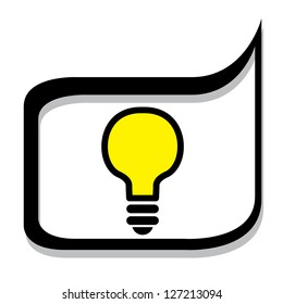 idea light bulb