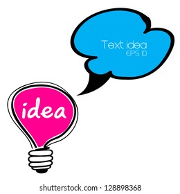 idea light bulb