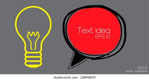 idea light bulb