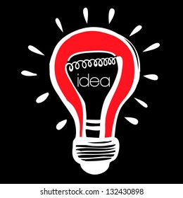 idea light bulb