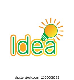 idea light lamp bulb illustration premium design vector eps10