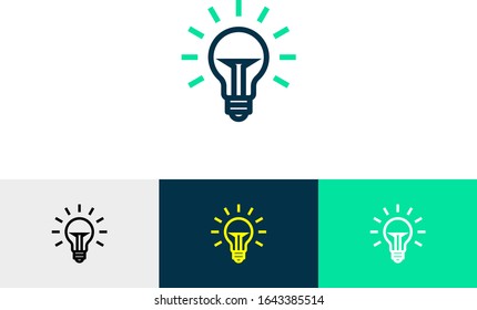 idea line art icon vector 
