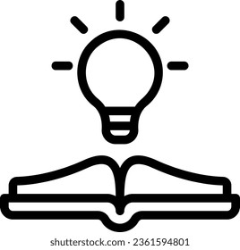 vector de ilustración de línea de idea