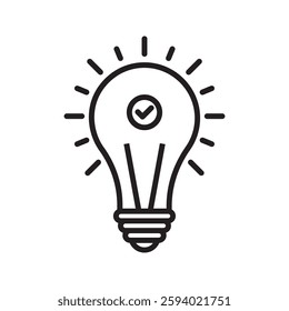 idea line icon. vector icon for your website, mobile, presentation, and logo design.