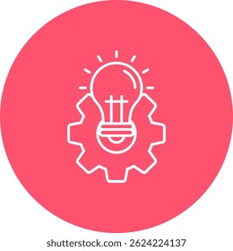 Idea Line vector Icon Design