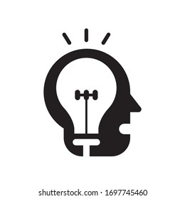 Idea logo template vector icon design