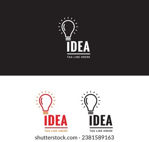 idea logo vecto design template