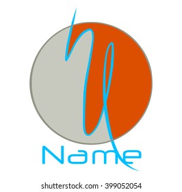 Idea logotype. logo design template with circle.