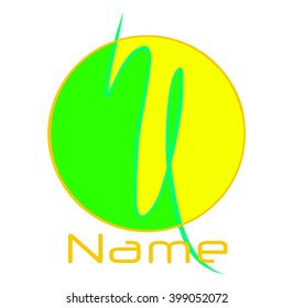 Idea logotype. logo design template with circle.