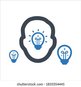 Idea making icon, Generate Idea, idea development, Solution making