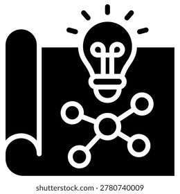 Idea Mapping Icon Element For Design