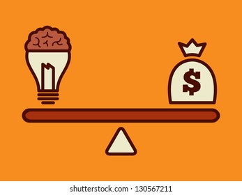  idea is money concept