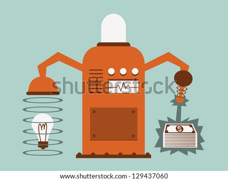 idea is money concept