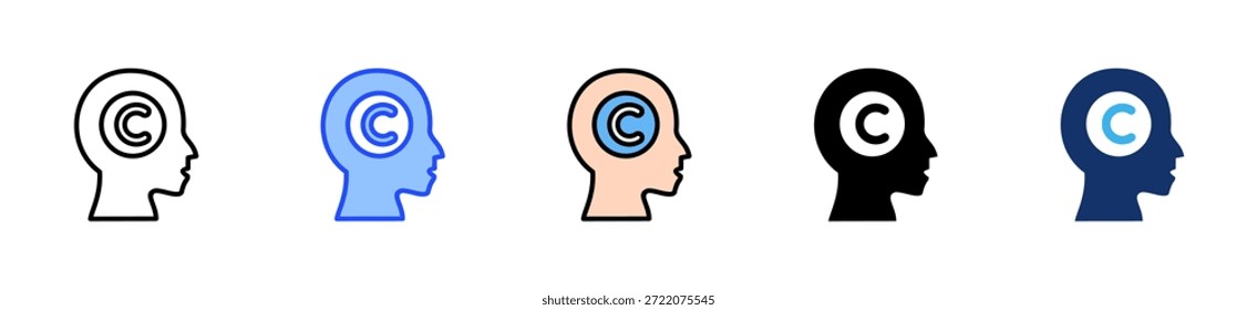 Icono de la propiedad de la idea Colección con múltiples estilos