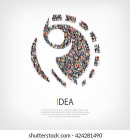 idea people sign 3d