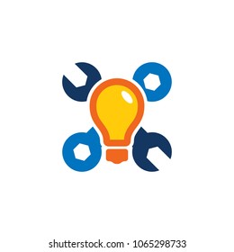 Idea Repair Logo Icon Design