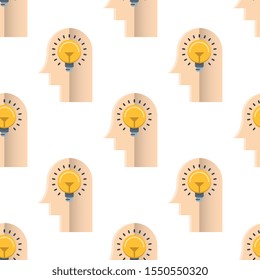 Idea seamless pattern design, Repeat textile design. Fabric print.