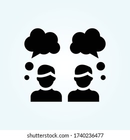 idea share Vector Solid style illustration. Startup and New Business symbol icon. EPS 10