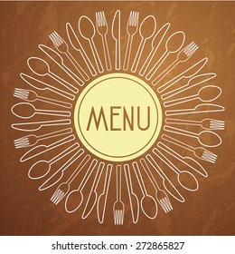 Idea Silhouette design for restaurant Silhouette