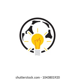Idea Soccer Logo Icon Design