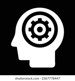 Idea solution icon symbol vector image. Illustration of the creative innovation concept design.