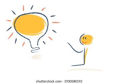 Idea solution meditation thought business bulb abstraction