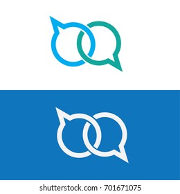 idea talk sharing chat logo