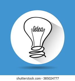 Idea and think different design 
