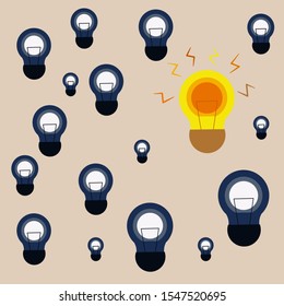 The idea of thinking alone in a large group of people