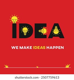 IDEA Typography, Creative Advertising, Digital Marketing, Social Media Services.