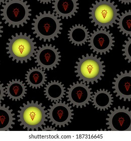 Idea vector business concept Infographic with place for your text.