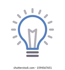 idea vector color line icon 