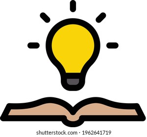 idea vector color line icon