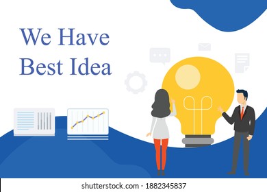 idea vector colour flat icon