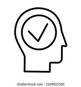 idea vector glyph flat icon