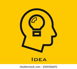 Idea vector icon