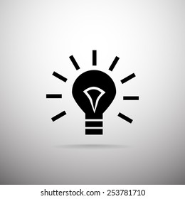 Idea vector icon 