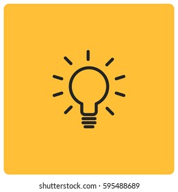 Idea vector icon