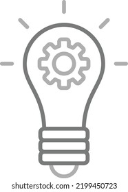 Idea vector icon. Can be used for printing, mobile and web applications.