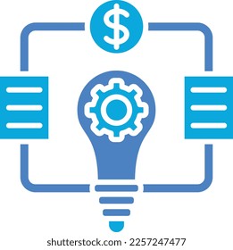 Idea vector icon. Can be used for printing, mobile and web applications.
