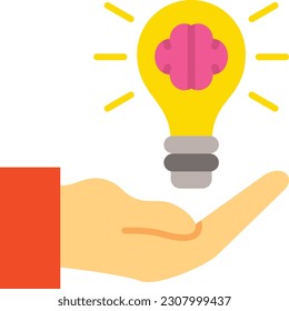 Idea vector icon. Can be used for printing, mobile and web applications.