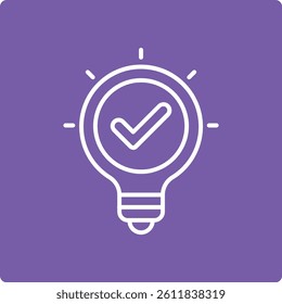 Idea vector icon. Can be used for printing, mobile and web applications.