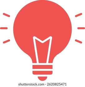 Icono de Vector de la idea. Se puede utilizar para aplicaciones de impresión, móviles y de Web.