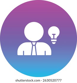 Idea vector icon. Can be used for printing, mobile and web applications.