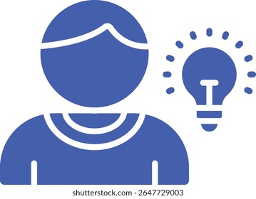 Idea vector icon. Can be used for printing, mobile and web applications.