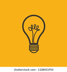 Idea vector icon design